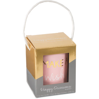 Wish 7 oz 100% Soy Wax Candle Scent: Citron de Vigne