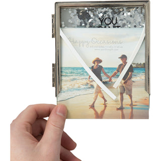 Retired & Fabulous 4.75" Hinged Sentiment Frame