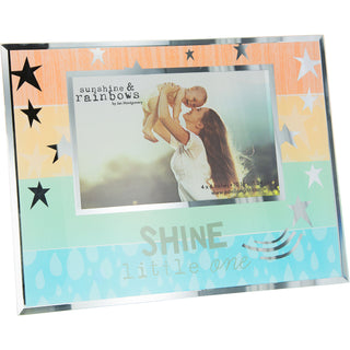 Shine Little One 9.25" x 7.25" Frame (Holds 6" x 4" Photo)