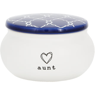 Aunt 3.5" Ceramic Keepsake Box