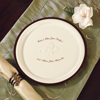 Family & Home 11" Round Dinner Plate (Set of 2)