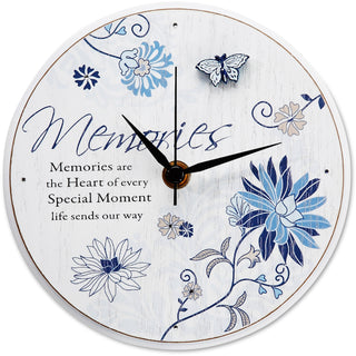 Memories 6" Self-Standing Round Clock