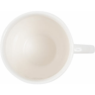 Run on Coffee  24 oz Pierced Porcelain Cup