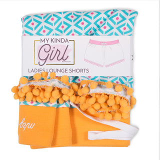 Sporty Girl S Blue Ladies Lounge Shorts