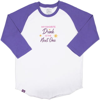 Party Girl S - 3/4 Length Sleeve Ladies T-Shirt