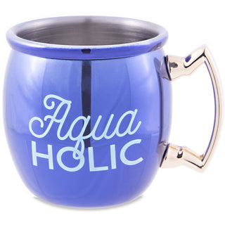 Aquaholic 2 oz Stainless Steel Moscow Mule Shot