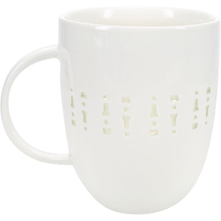 I'm Pretty  24 oz Pierced Porcelain Cup