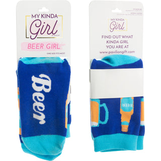 Beer Girl Ladies Cotton Blend Sock