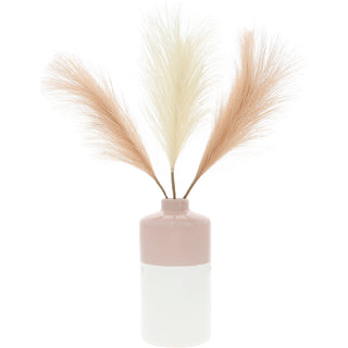 Love You 6" Vase with Pampas Grass
