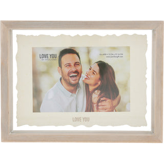 Love You 9.75" MDF Frame (Holds 6" x 4")