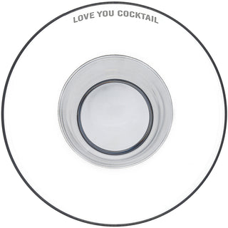 Love You Cocktail 15 oz Cocktail Glass