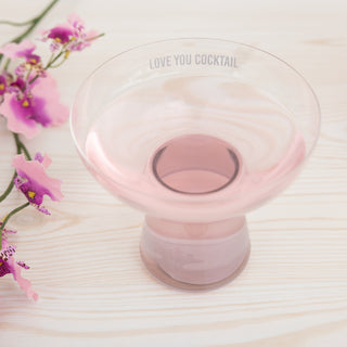 Love You Cocktail 15 oz Cocktail Glass