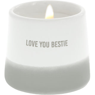 Love You Bestie 2 oz - 100% Soy Wax Reveal Candle
Scent: Tranquility
