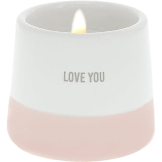Love You 2 oz - 100% Soy Wax Reveal Candle
Scent: Tranquility