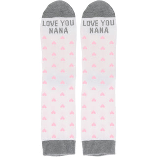 Love You Nana Slipper Sock Gift Set