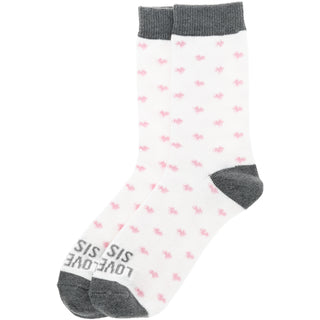 Love You Sister Slipper Sock Gift Set