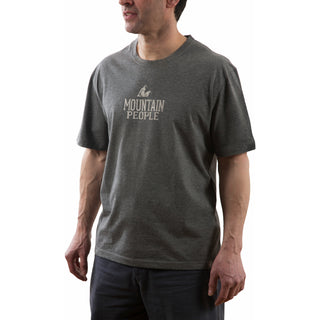 Mountain People Large Gray Unisex T-Shirt