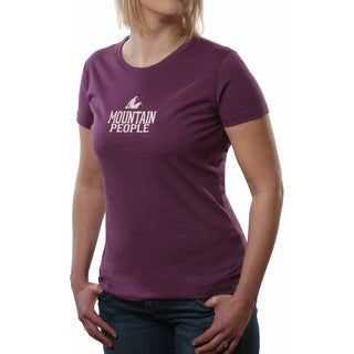 Mountain People Purple Women's T-Shirt