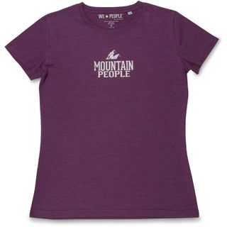 Mountain People Purple Women's T-Shirt