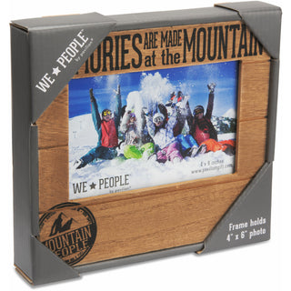 Mountain People 6.75" x 7.45" Frame (holds 4" x 6" photo)