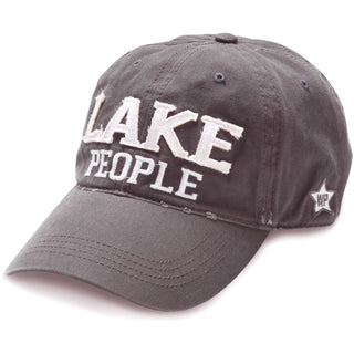 Lake People White Adjustable Hat