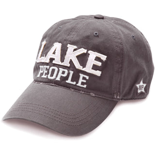 Lake People White Adjustable Hat