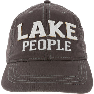 Lake People White Adjustable Hat