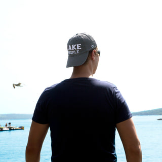 Lake People White Adjustable Hat