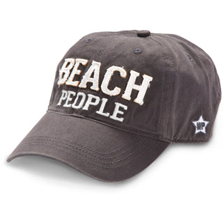 Beach People Dark Gray Adjustable Hat