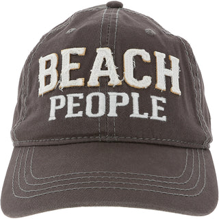 Beach People Dark Gray Adjustable Hat