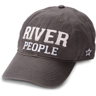 River People White Adjustable Hat