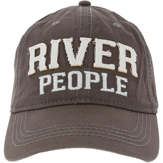 River People White Adjustable Hat