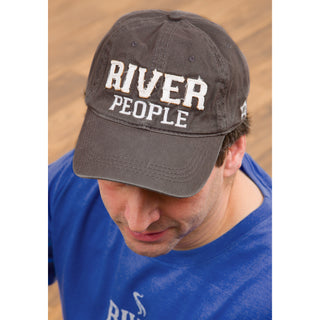 River People White Adjustable Hat