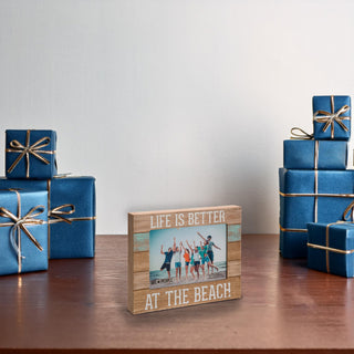 Beach People 7.25" x 9" Frame (Holds 5" x 7" photo)