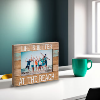 Beach People 7.25" x 9" Frame (Holds 5" x 7" photo)