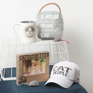 Cat People White Adjustable Hat