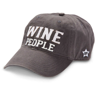 Wine People White Adjustable Hat