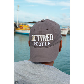 Retired People   Adjustable Hat