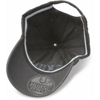 Horse People Dark Gray Adjustable Hat