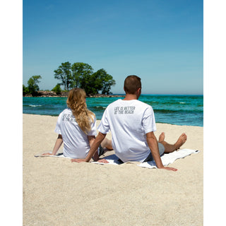 Beach People White Unisex T-Shirt