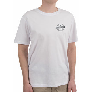 Beach People Medium White Unisex T-Shirt