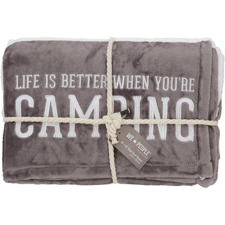 Camping 50" x 60" Royal Plush Blanket