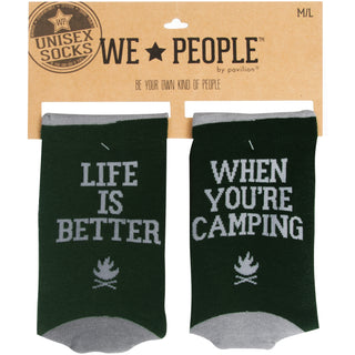 Camping People Unisex Socks