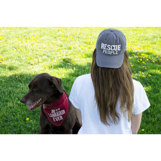 Rescue People White Adjustable Hat