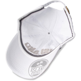 Island People White Adjustable Hat