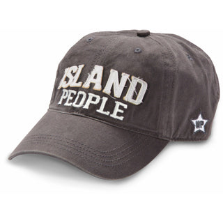 Island People White Adjustable Hat