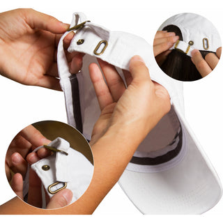 Running People White Adjustable Hat