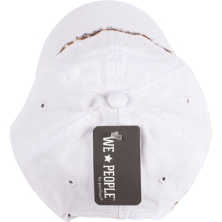 Running People White Adjustable Hat