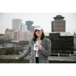 City People White Adjustable Hat