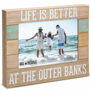 OBX People 9" x 7.25" Frame (Holds 5" x 7" photo)